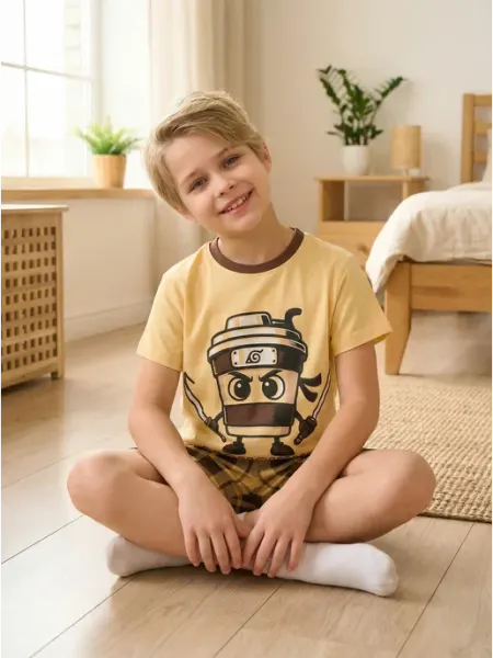 Girls and Boys Пижама детская с шортами в садик