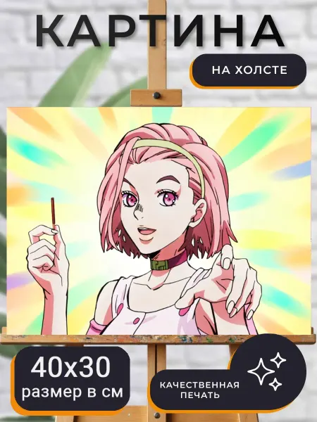 World of Art Картина на стену Аниме JOJO