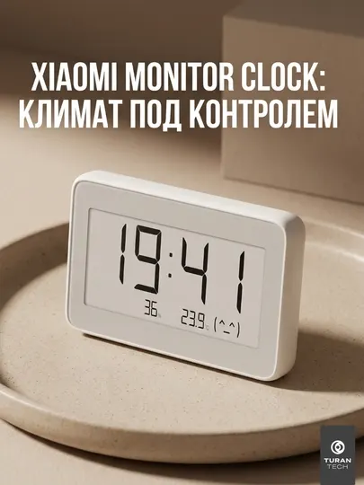 Xiaomi Temperature and Humidity Monitor Clock часы метеостанция