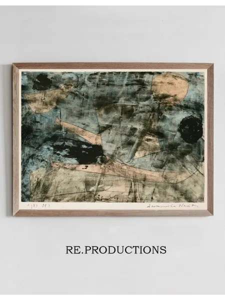 Re.productions Постер Dämonische Nacht - Paul Klee