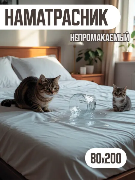 Элит-мебель Наматрасник непромокаемый 80х200