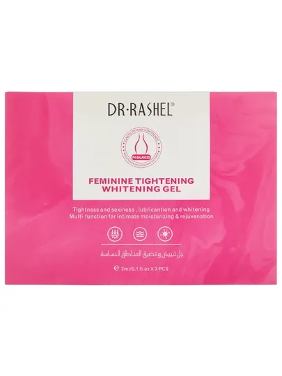 Гель для интимной гигиены Feminine tightening and whitening gel, 3 мл*3шт
