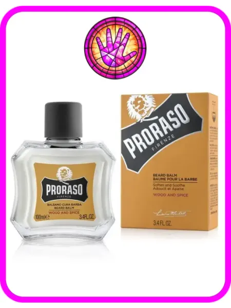 PRORASO Бальзам для бороды Wood and Spice (Древесно-пряный)