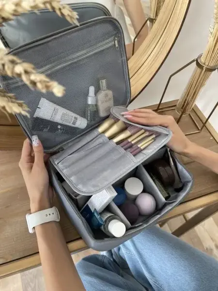 Andabags Косметичка дорожная с отделением для кистей