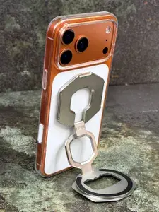 Держатель с двумя магнитами UAG с MagSafe для iPhone и Android / Серебристый