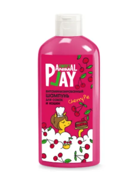 Animal Play шампунь для животных с запахом вишни 300 мл