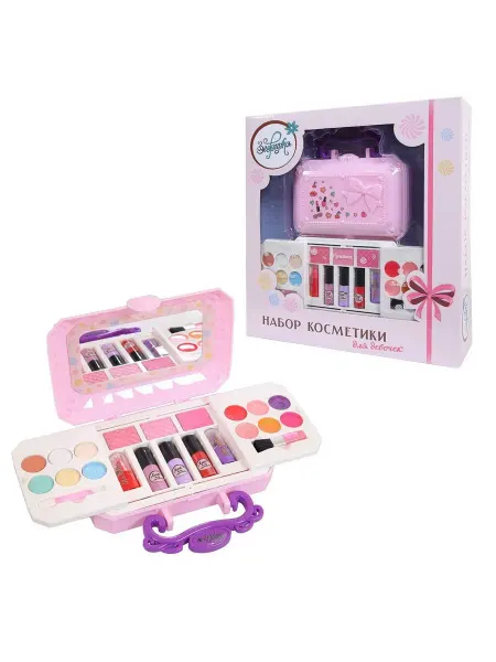 Зефирка Набор детской косметики в кейсе Косметичка