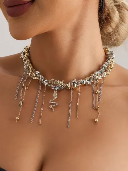 ANNIKA jewelry Чокер на шею с цепями