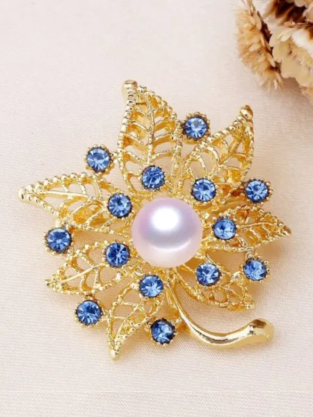 Fashion Jewelry Брошь кленовый лист
