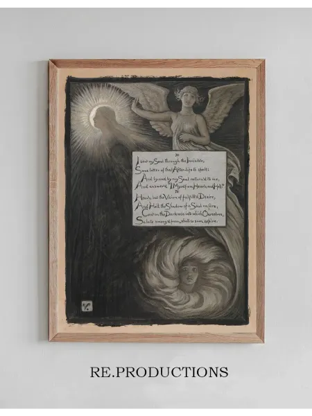 Re.productions Постер The Soul’s Answer - Elihu Vedder