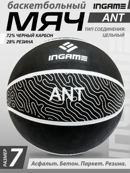 INGAME Мяч баскетбольный Ant спортивный