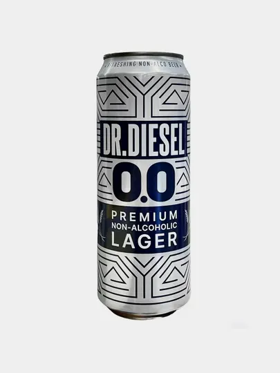 Безалкогольный напиток DR.DIESEL PREMIUM LAGER, 430 мл - Газированные напитки