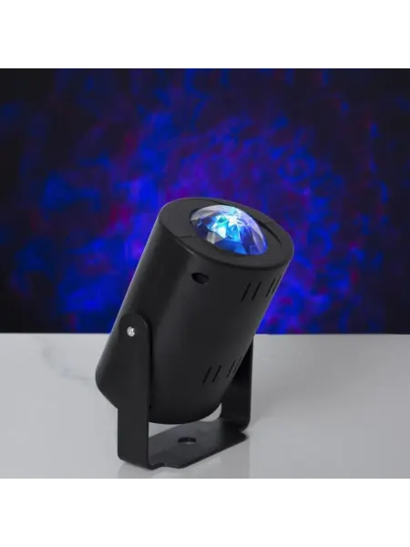 SOLNARIS Диско-пректор с пультом и поворотным креплением RGB