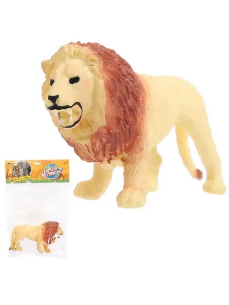 ABTOYS Фигурка Юный натуралист Дикие животные и птицы Лев