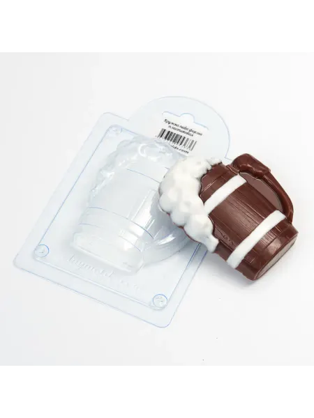AnyMolds Кружка пива форма пластиковая