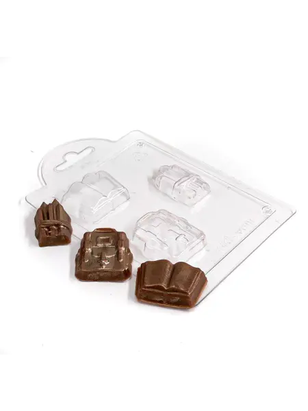 AnyMolds Школьный набор мини форма пластиковая