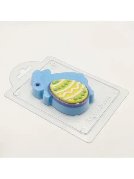 AnyMolds Пластиковая форма для мыла и шоколада Кролик с яйцом