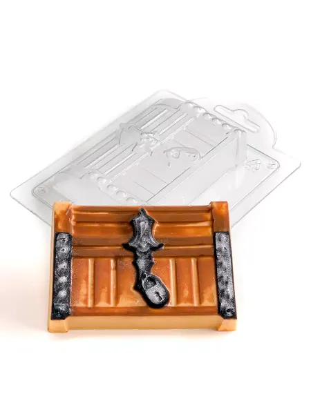 AnyMolds Пластиковая форма для мыла и шоколада Сундук