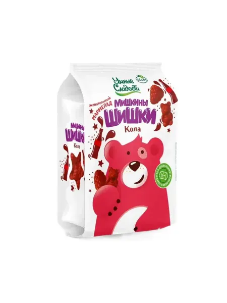 Умные Сладости Мармелад жевательный, кола, 150 г