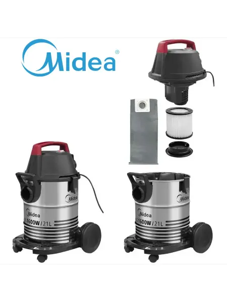 Midea Хозяйственный пылесос 21A15T, 1600 Вт