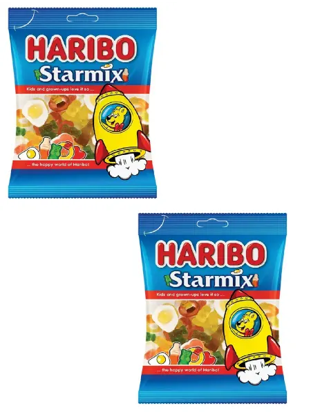 Haribo Мармелад жевательный Звездный Микс, 80 г, 2 уп