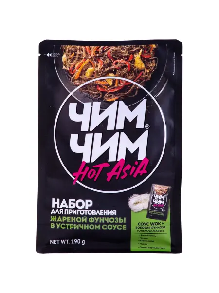 Чим-Чим Набор для приготовления фунчозы в устричном соусе, 200 г