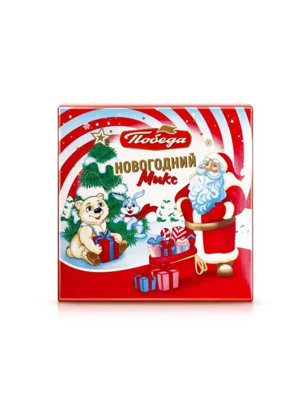 Победа Вкуса Новогодний подарочный набор "Квадрат", 200г