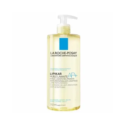 Липидовосполняющее смягчающее масло, LA ROCHE-POSAY LIPIKAR AP+ OIL, для ванны и душа, 750 мл