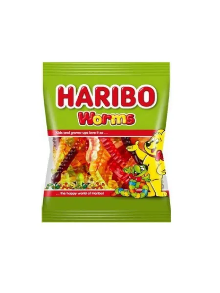 Haribo Мармелад жевательный Червячки Вуммис, 80 г