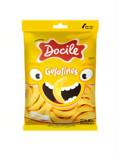 DOCILE Жевательный мармелад Банан 80г