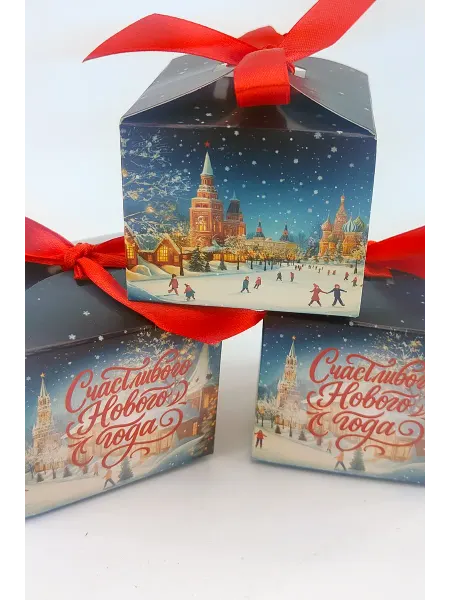 Chocolavie Шоколадные бомбочки (3 шт) "Счастливого Нового года"