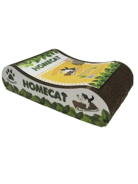 Homecat Когтеточка мятная волна для кошек, 41х24х10 см