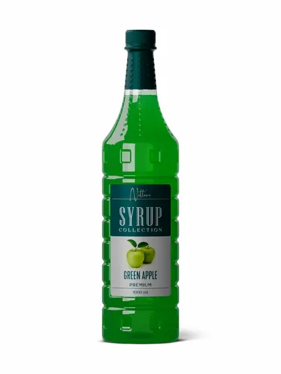 Сироп "Зелёное Яблоко" - "Green Apple" Nettare Syrup Collection, 1000 мл