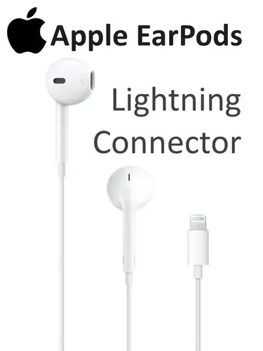 Наушники Apple EarPods с коннектором Lightning, Apple EarPods with Lightning Connector