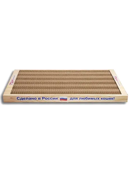 РАВ Когтеточка для кошек с кошачьей мятой, малая, 50х24х3,5 см