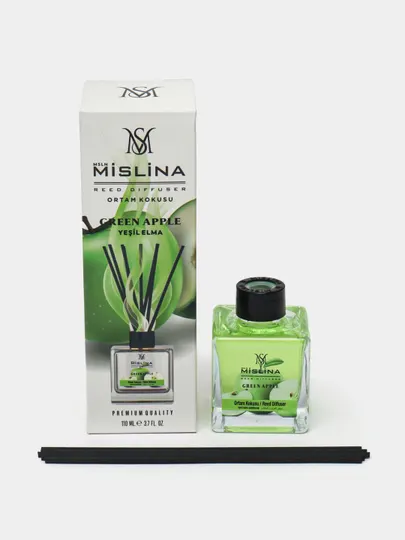 Ароматизатор Mislina, для дома и офиса, Green Apple, 110 мл