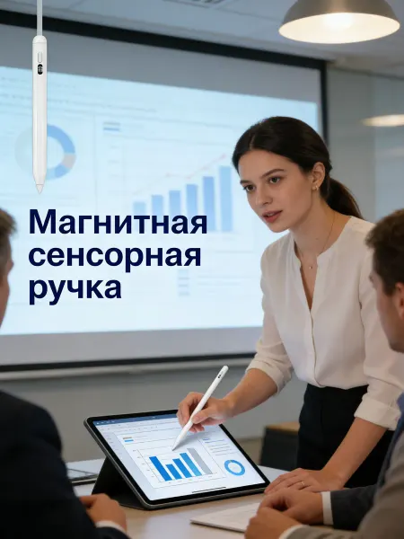 Универсальная емкостная ручка Apple Pencil