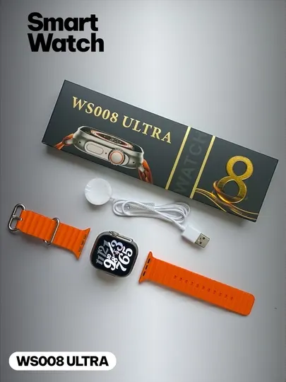 Smart Watch WS008 Ultra —вдохновленная дизайном Apple Watch Ultra