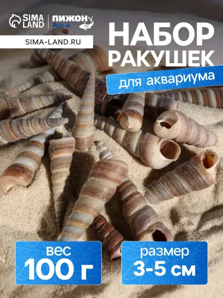 Zeriazor Декоративные ракушки для аквариума и террариума