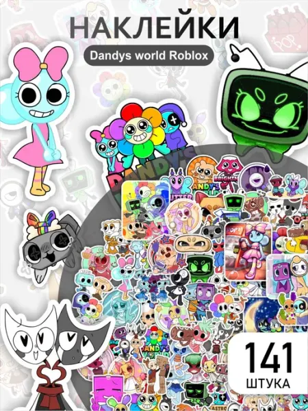 APrint Наклейки на телефон Мир Денди Roblox dandy's world
