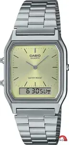 Cаsio Vintage AQ-230A-9A Унисекс Японские наручные часы, Гарантия