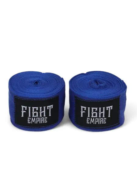FIGHT EMPIRE Эластичные боксёрские бинты, спортивные, синие