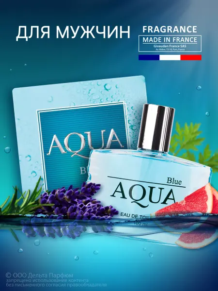 Delta PARFUM Духи Aqua Blue 100 мл