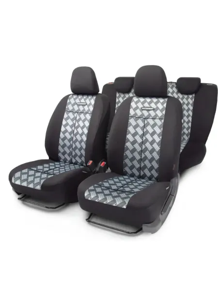 AUTOPROFI Чехлы автомобильные AIRBAG полиэст жаккард