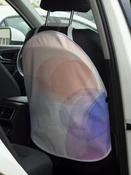 PrintyFull Чехол-накидка на автокресло Абстрактные акварельные круги