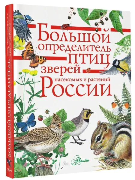 Издательство АСТ Определитель зверей, амфибий, рептилий, птиц, насекомых