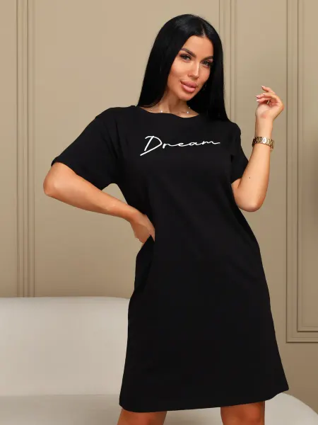 ARDmoda Домашнее платье новогоднее туника больших размеров