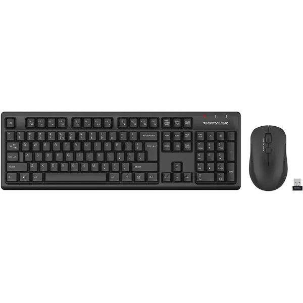 Комплект клавиатуры A4TECH и мыши Fstyler FG1200S клав: черный