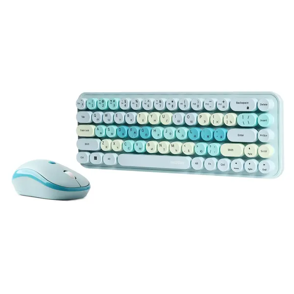 Комплект клавиатура+мышь Smartbuy SBC-676390AG-T, зеленый