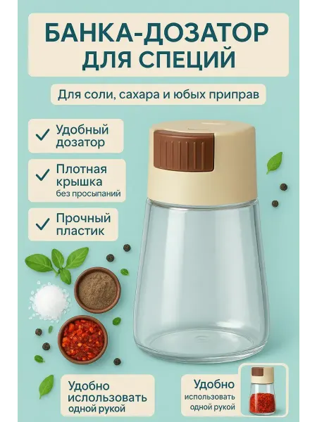 ARINET Баночки для специй с дозатором
